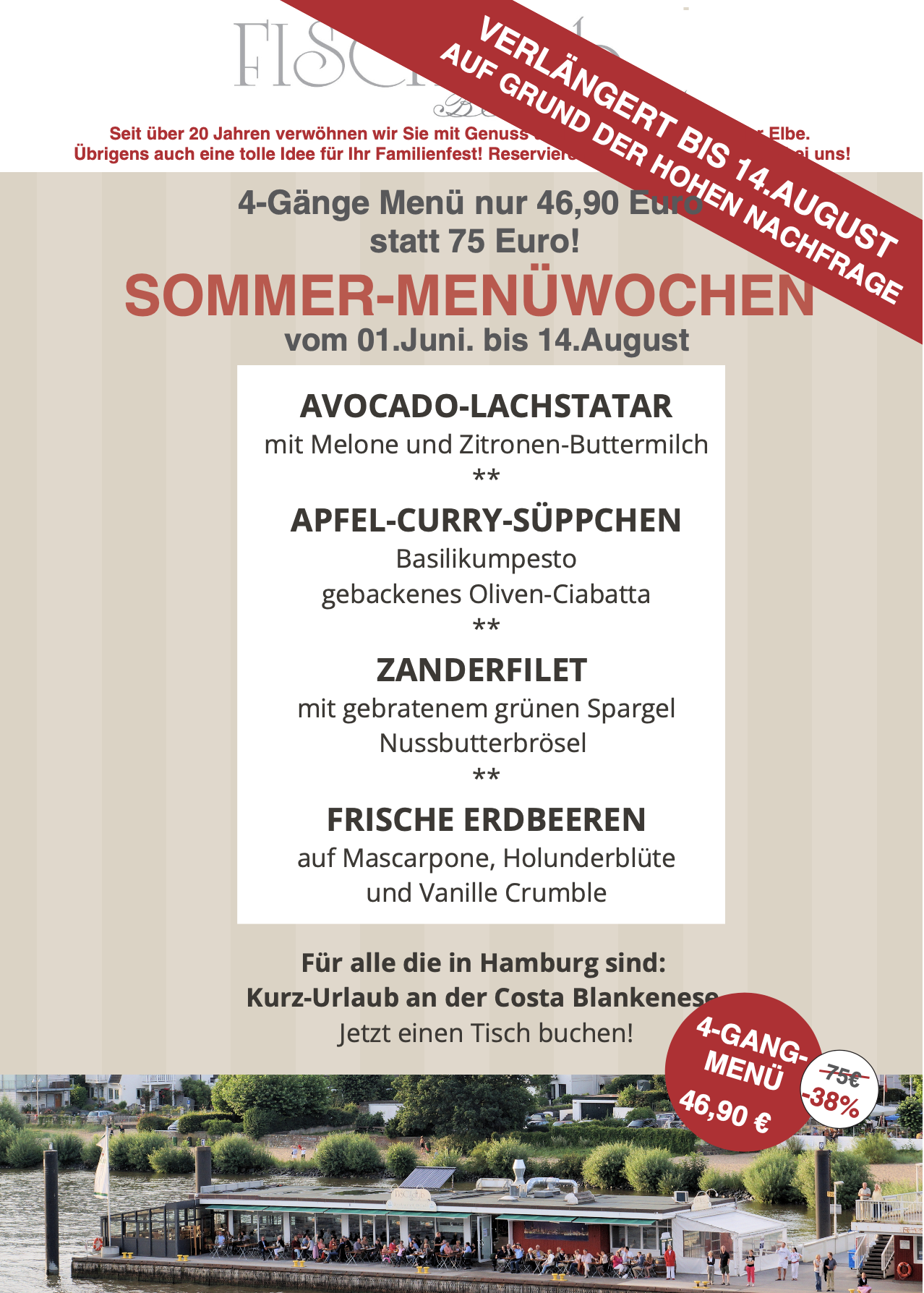Sommer Menü Wochen